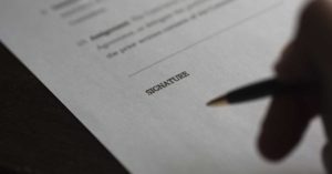 power of attorney fillable free forms, signature image